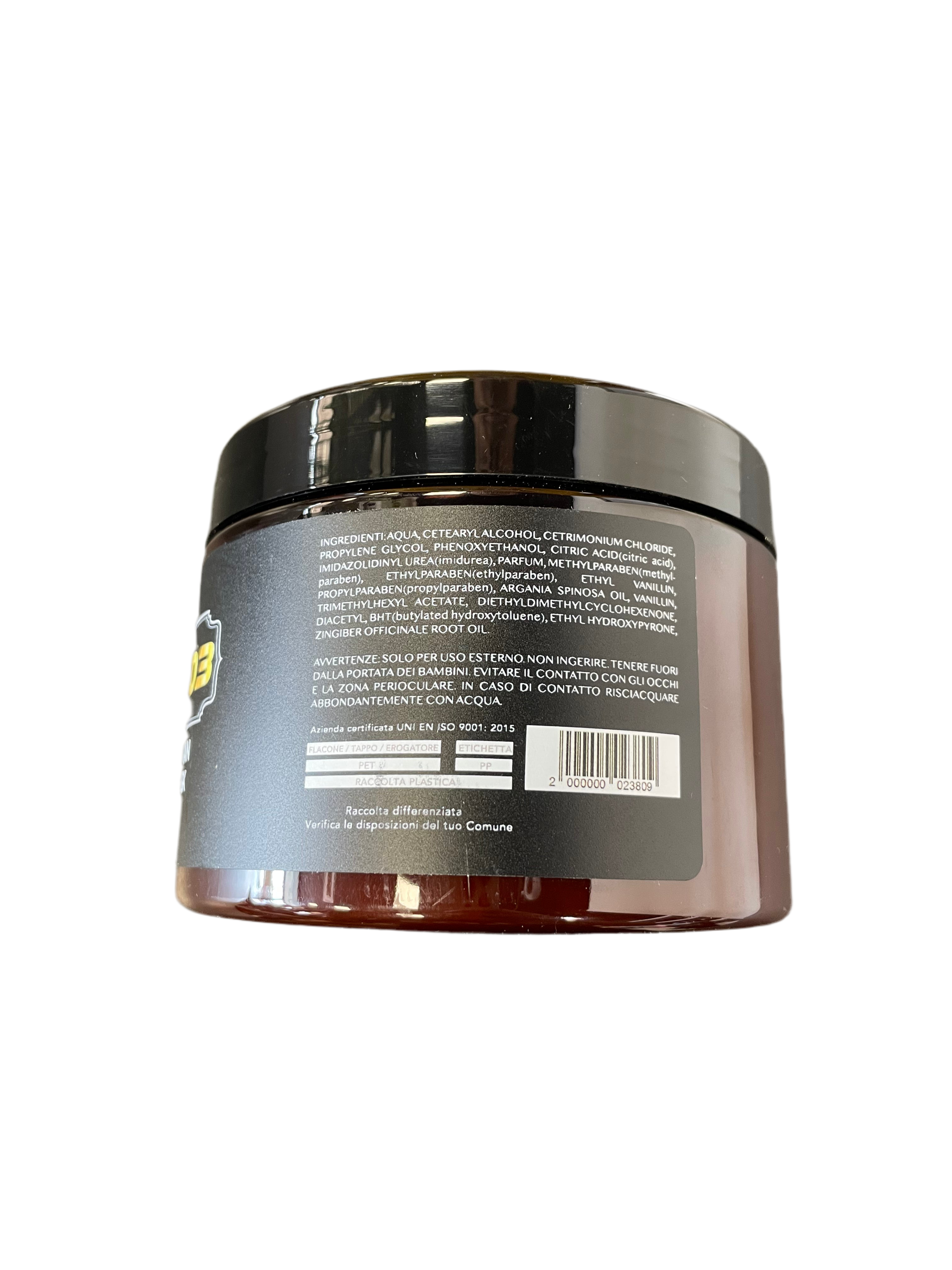 Maschera Biologica Area21.03 Nutriente e Districante con estratto di Olio d'Argan 500ml